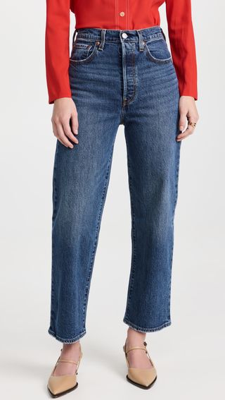 Ribcage Straight Ankle Jeans