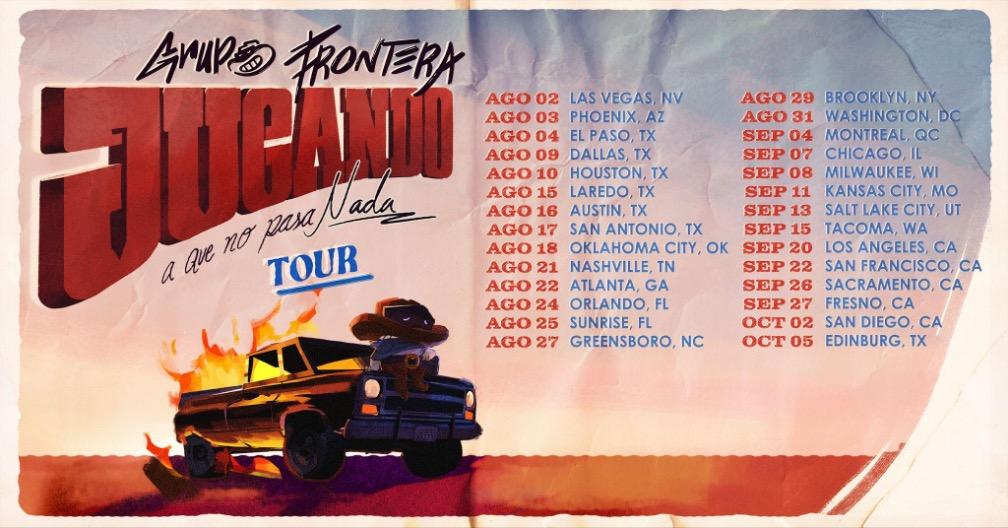 grupo frontera 2024 United States tour