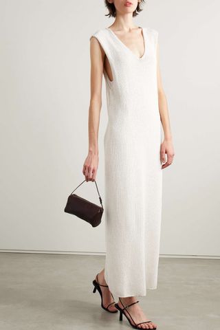 THE ROW Folosa silk maxi dress