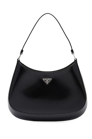 Prada Cleo Brushed Leather Shoulder Bag