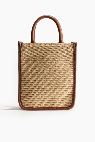 Crossbody Straw Bag