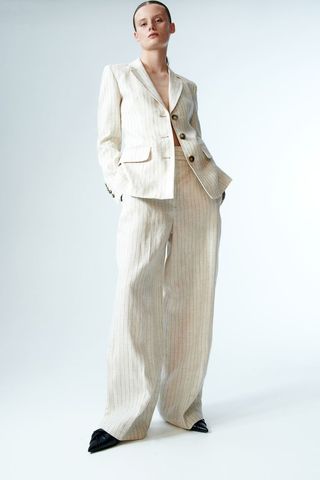 Tailored Linen Trousers