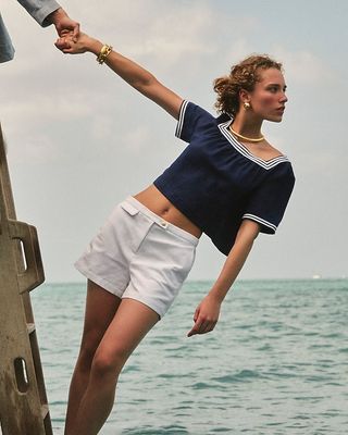 Sailor Squareneck Top