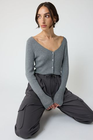 Cropped cardigan