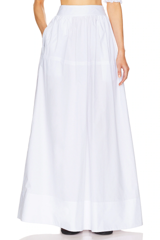 Helsa Poplin Maxi Skirt