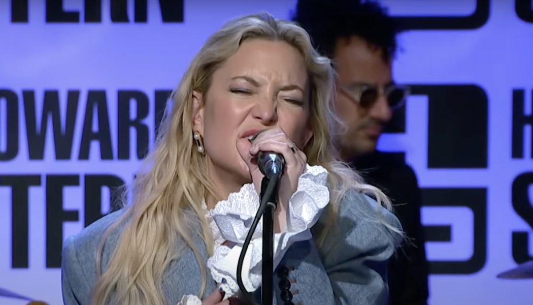 Kate Hudson covers Stone Temple Pilots' "Vaseline" ahead of debut album