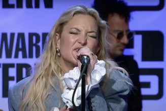 Kate Hudson covers Stone Temple Pilots' "Vaseline" ahead of debut album