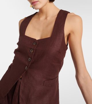 Maya Linen Vest