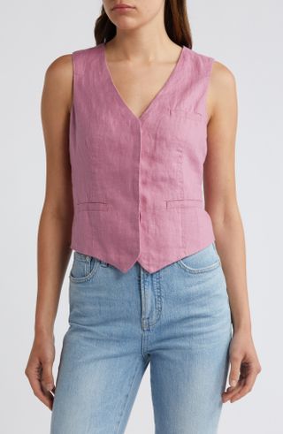 Madewell Linen Vest