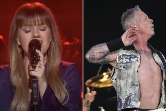 Kelly Clarkson belts out soulful cover of Metallica's "Sad but True": Watch