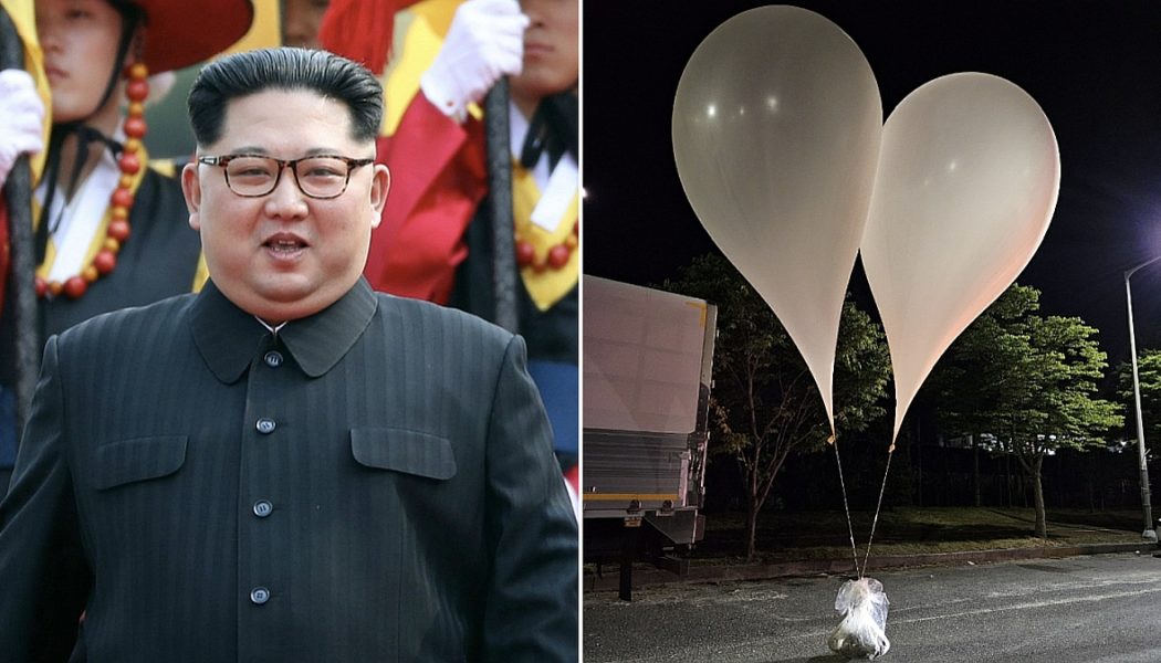 Kim Jong Un responds to K-pop with poop balloons