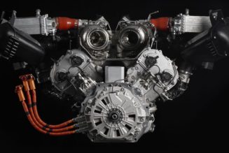 Lamborghini Teases New Hybrid Twin-Turbo V8 for Huracán's Successor