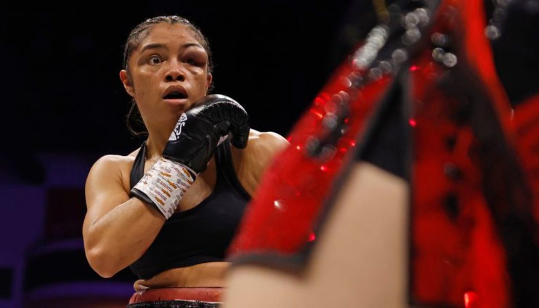 Lauren Price outclasses Jessica McCaskill in unanimous technical decision win to clinch historic world title