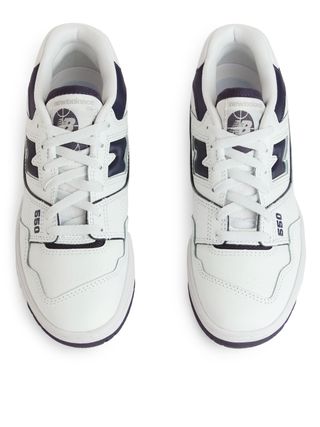 New Balance 550 Trainers - White/navy - Arket Gb