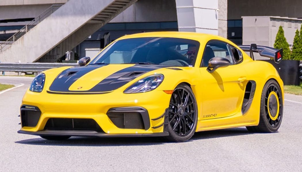 Manthey's Porsche 718 Cayman GT4 RS Kit Hits U.S. Market