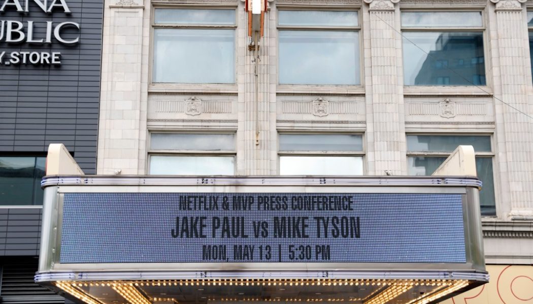 Mike Tyson vs Jake Paul Presser Went Down At The Apollo