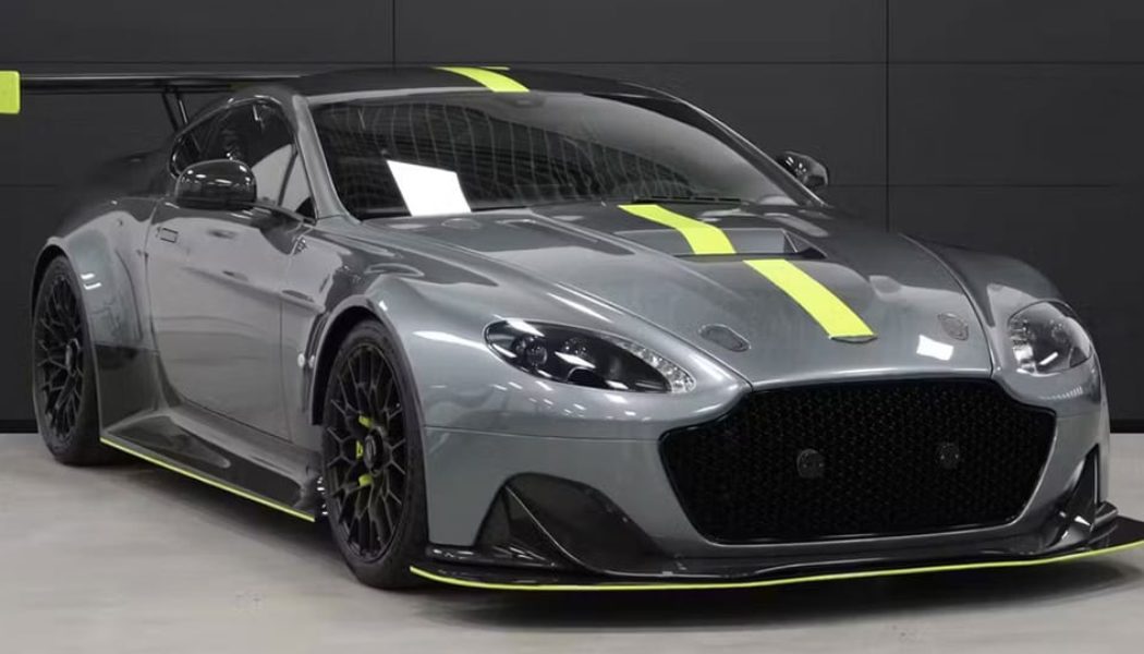 Only Road-Legal Aston Martin V8 Vantage AMR Surfaces for Sale