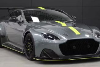 Only Road-Legal Aston Martin V8 Vantage AMR Surfaces for Sale