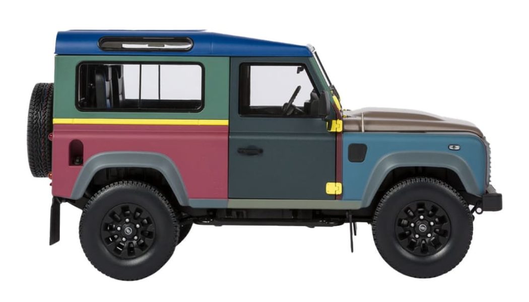 Paul Smith and Land Rover Team Up for Limited Edition Die-Cast Defender Model