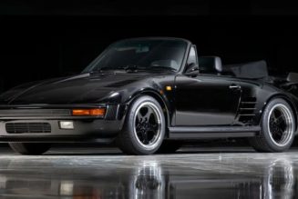 Rare 1990 RUF BTR lll "Flat-Nose" Cabriolet Surfaces at Auction