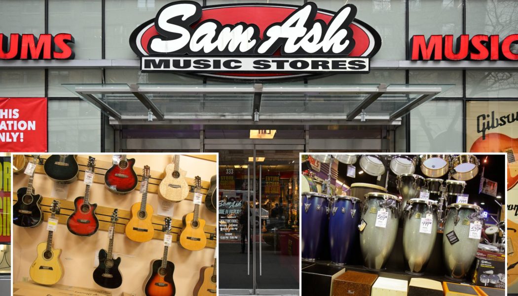 Sam Ash to close all 42 stores as beloved music chain goes out of business