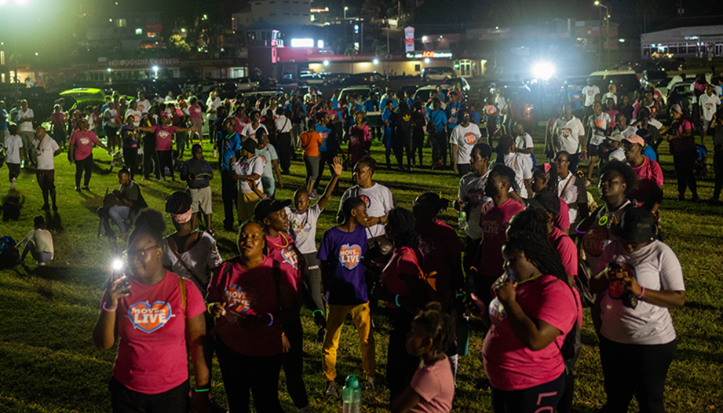 SDA churches stage second 'Glow Run' for healthy living