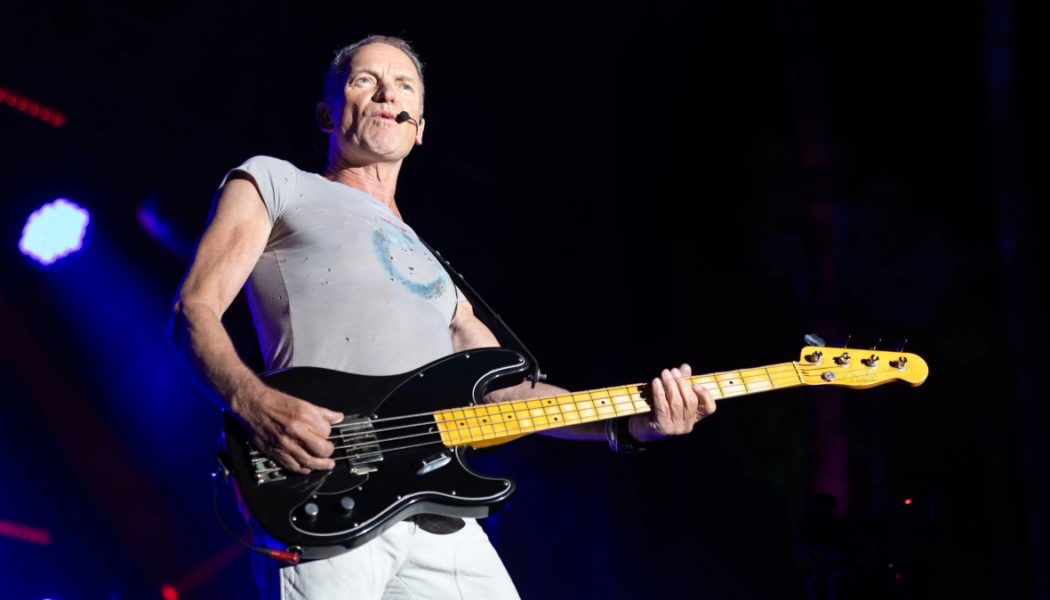 Sting kicks off "Sting 3.0" tour with hits and deep cuts