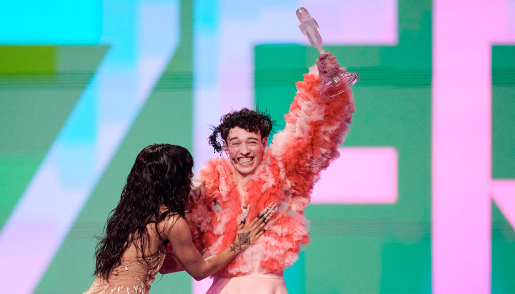 Switzerland Wins Eurovision, as Protests Give Way to Spectacle