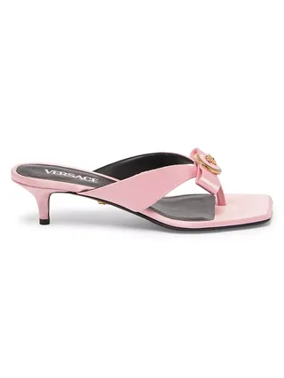 T.45 45mm Bow Satin Sandals