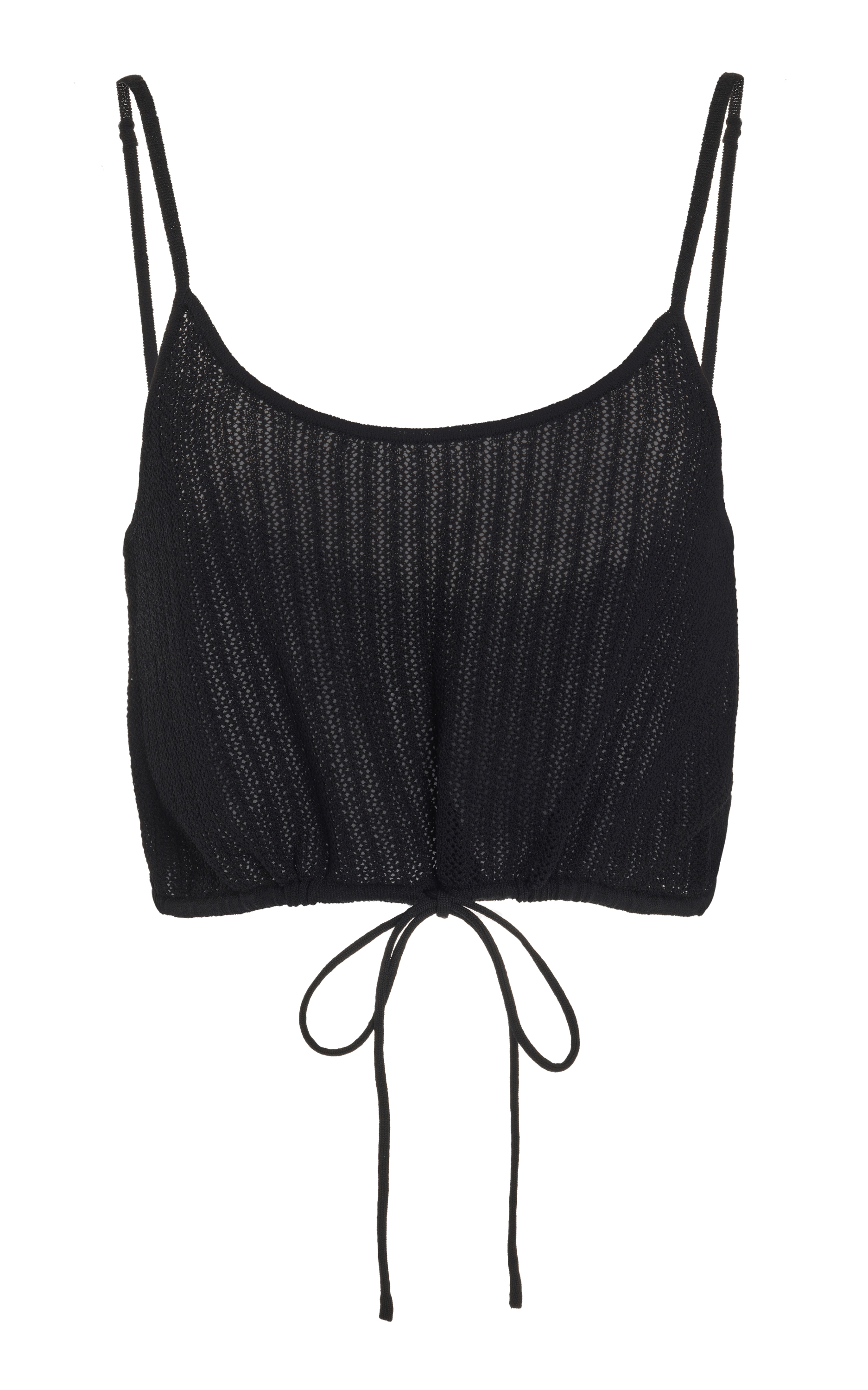 Leset Jasmine Pointelle-Knit Tank Top