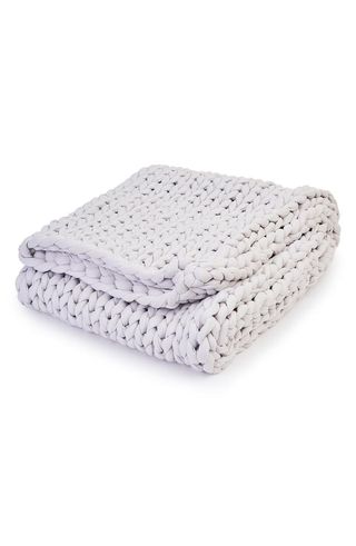 Organic Cotton Weighted Knit Blanket