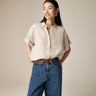 Capitaine Shirt in Baird Mcnutt Irish Linen