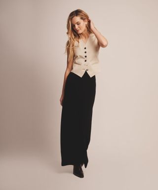 Naadam, Signature Cashmere Maxi Skirt