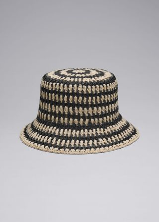 Crochet Straw Hat