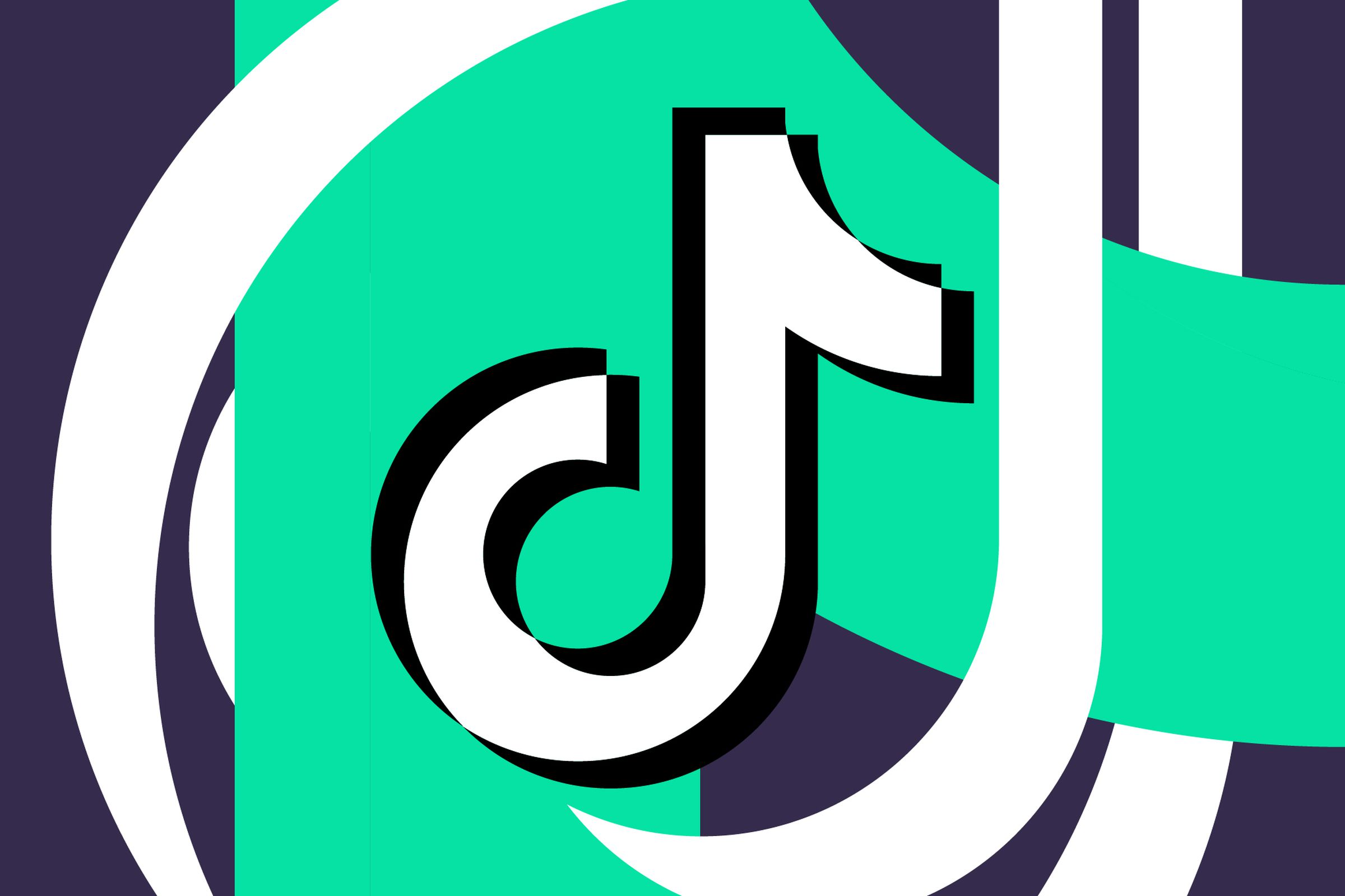 Vector art of the TikTok logo.