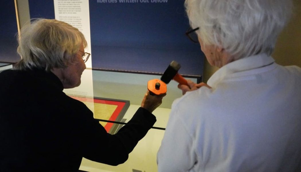 Two Elderly Just Stop Oil Activists Break Glass Protecting Magna Carta