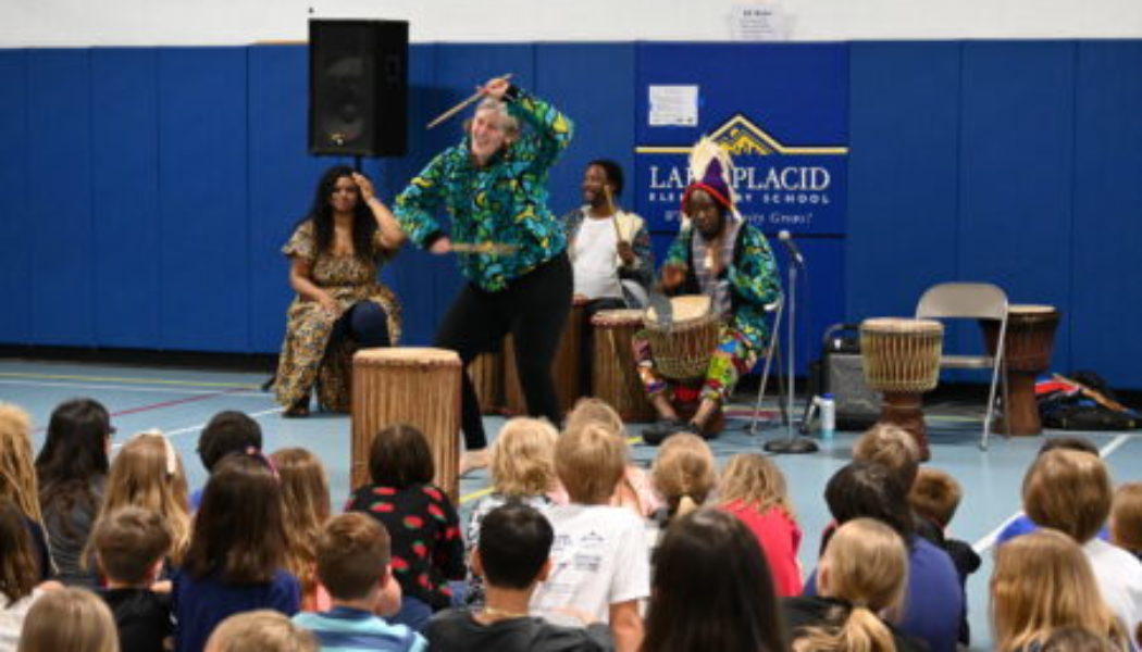 West African music perks up Lake Placid Elementary