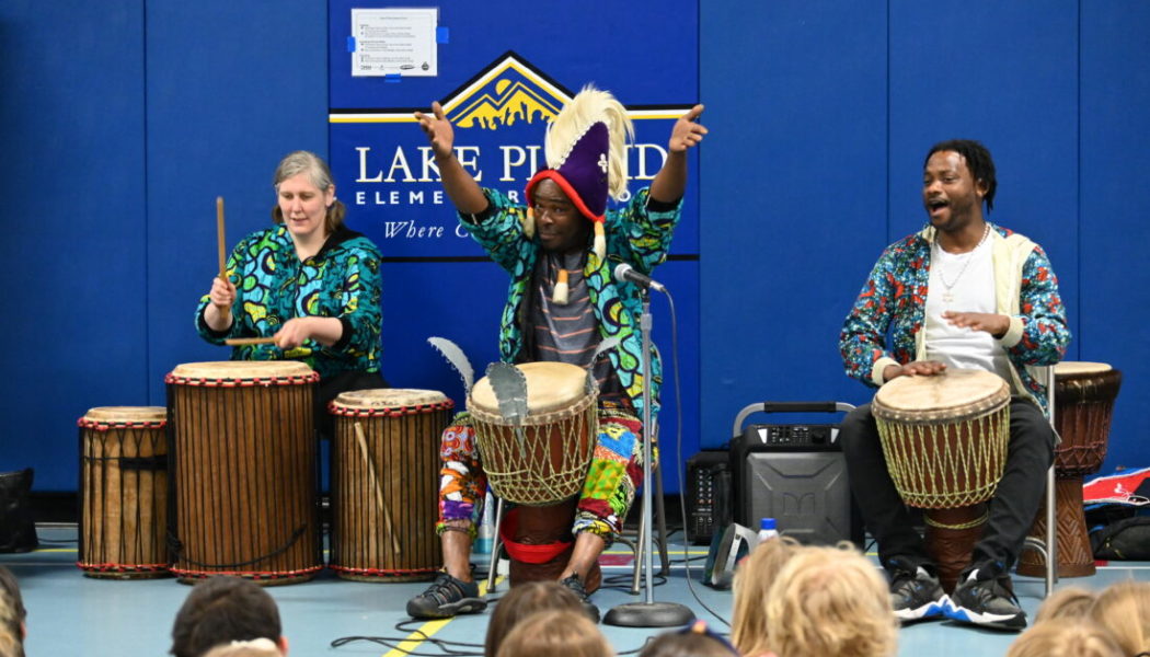 West African music perks up Lake Placid Elementary School