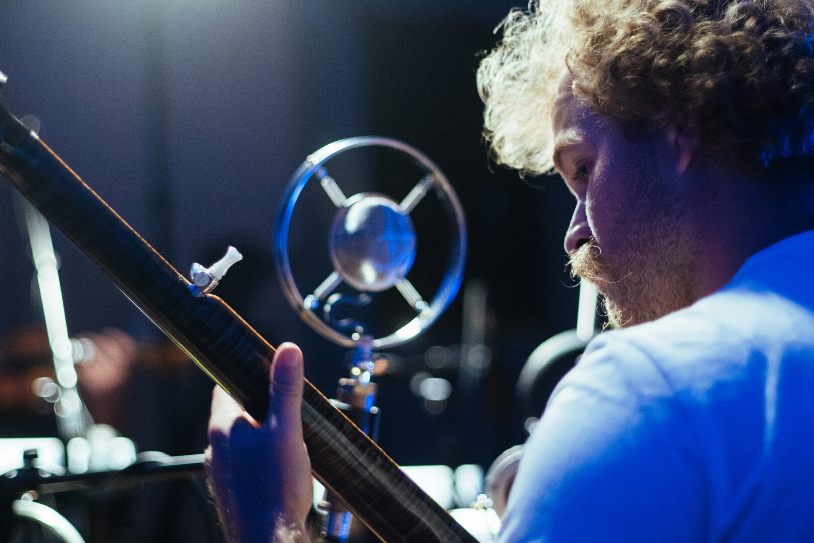 Tanner Bingaman performs for WITF Music on October 9, 2023. (Joe Ulrich - WITF)