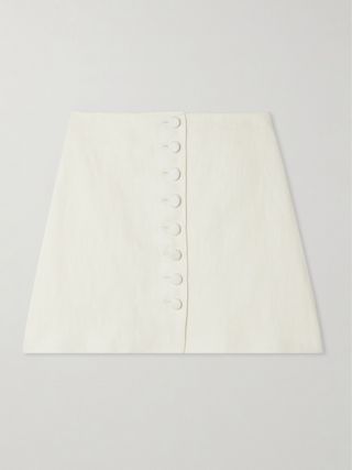 + Net Sustain Maha Linen Mini Skirt