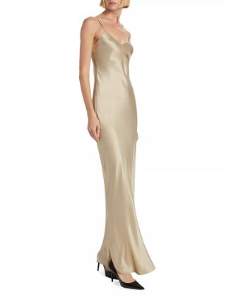 Nili Lotan, Cami Silk Sleeveless Gown