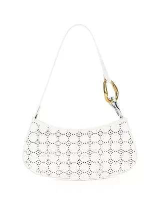 Ollie Perforated Leather Shoulder Bag