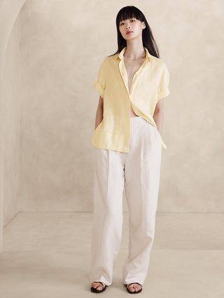 The Boxy Linen Shirt