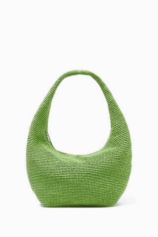 Mini Sling Bag - Raffia