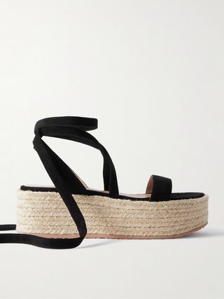 40 Suede Platform Espadrilles