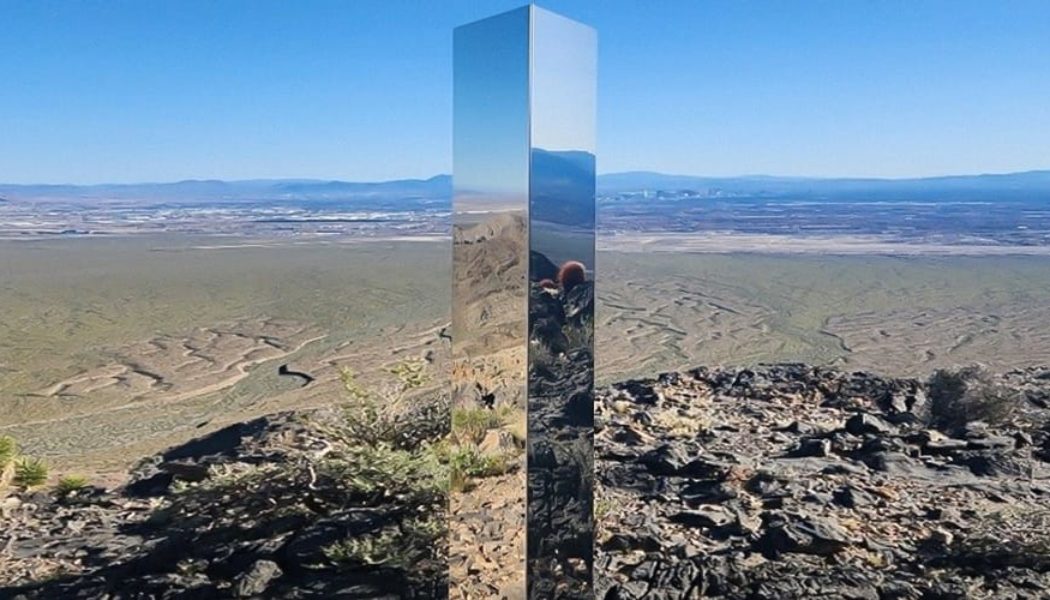 A Mysterious Monolith Is Sighted in Nevada Desert