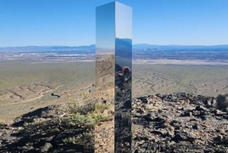 A Mysterious Monolith Is Sighted in Nevada Desert