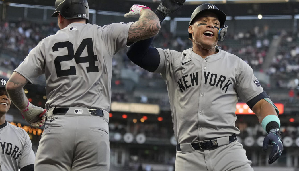 Aaron Judge finishes off torrid May by breaking a Babe Ruth and Lou Gehrig Yankees record