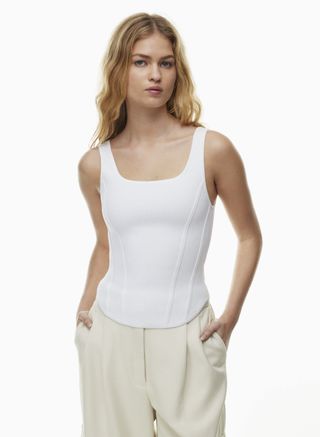 Sculpt Knit Bustier Waist Tank