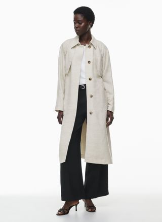 Eleventh Linen Trench Coat